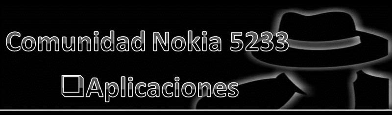 Aplicaciones Nokia 5233